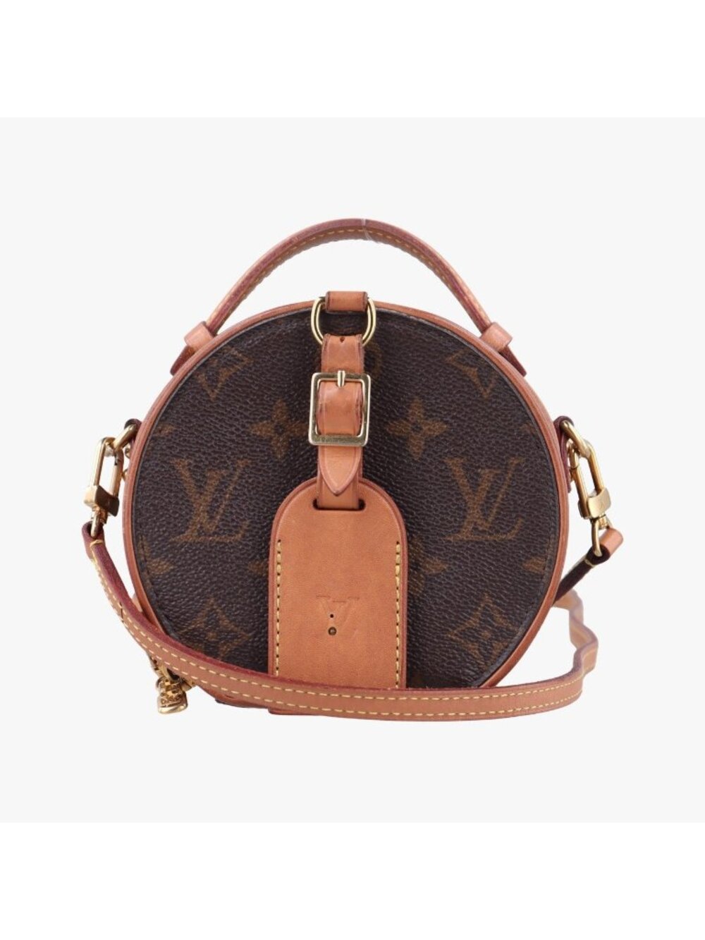 Louis Vuitton Mini Boite Chapeau Monogram Brown Canvas Shoulder Bag